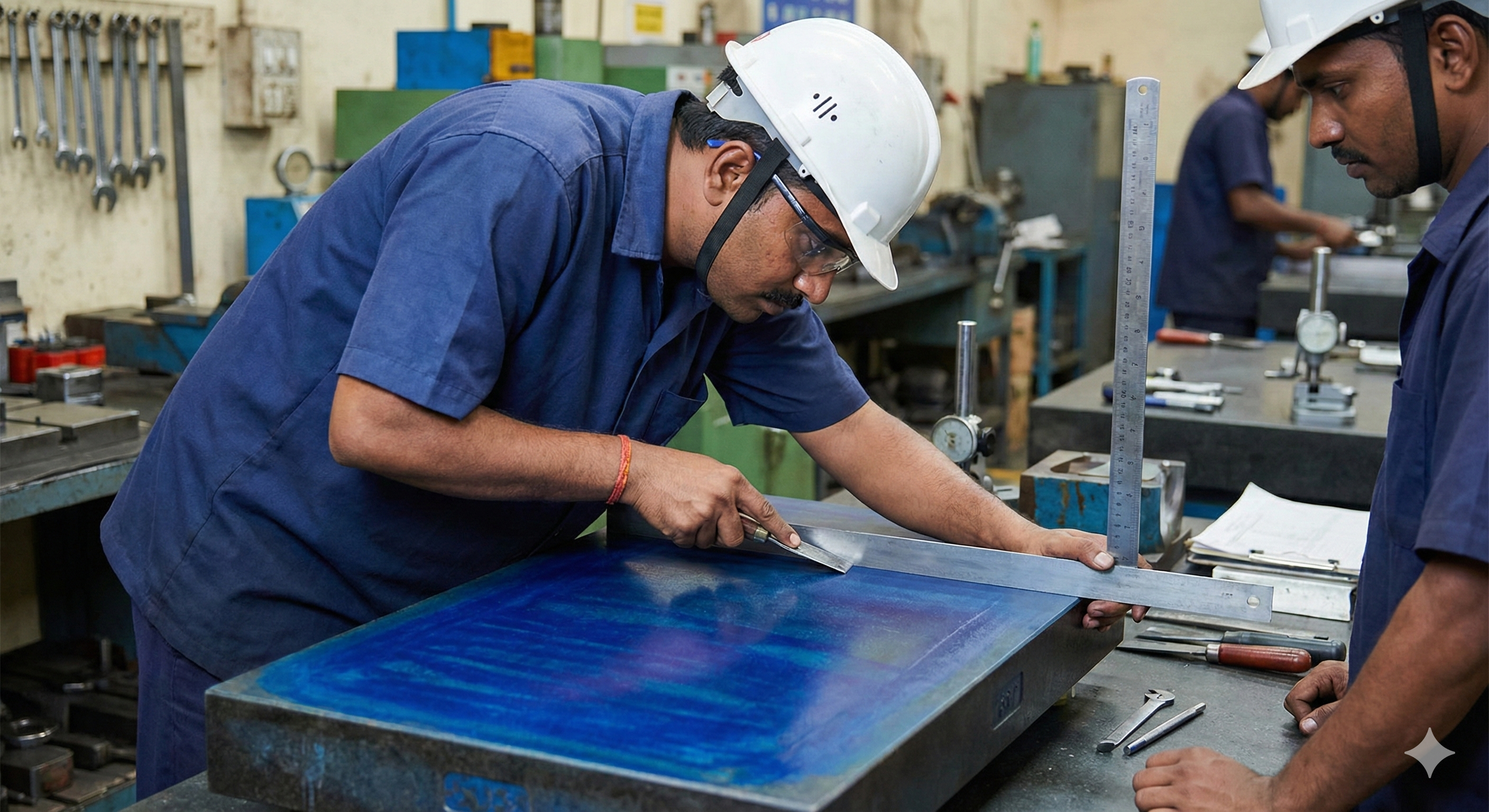 Hand Scraping Process